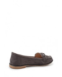 Женские темно-серые замшевые лоферы от Dorothy Perkins