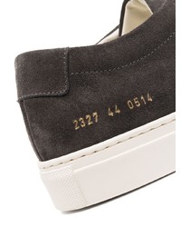 Мужские темно-серые замшевые низкие кеды от Common Projects