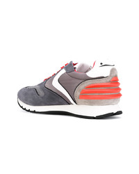 Мужские темно-серые замшевые низкие кеды от Voile Blanche