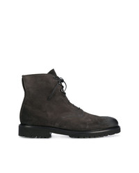 Мужские темно-серые замшевые повседневные ботинки от Doucal's
