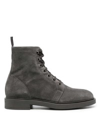 Мужские темно-серые замшевые повседневные ботинки от Gianvito Rossi