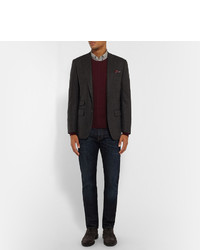 Мужские темно-серые замшевые повседневные ботинки от John Lobb