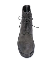 Мужские темно-серые замшевые повседневные ботинки от Marsèll