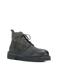 Мужские темно-серые замшевые повседневные ботинки от Marsèll