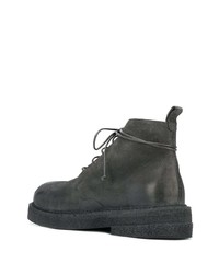 Мужские темно-серые замшевые повседневные ботинки от Marsèll