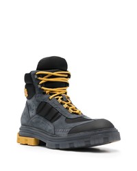 Мужские темно-серые замшевые повседневные ботинки от Amiri