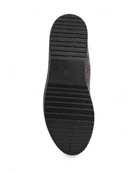 Темно-серые замшевые полусапоги от Ideal