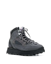 Мужские темно-серые замшевые рабочие ботинки от Acne Studios