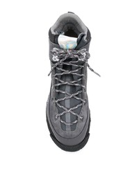 Мужские темно-серые замшевые рабочие ботинки от Acne Studios