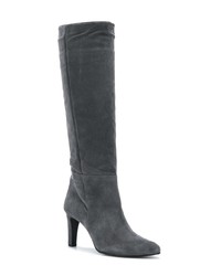 Темно-серые замшевые сапоги от Högl