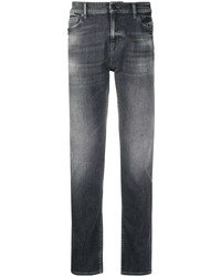 Мужские темно-серые зауженные джинсы от 7 For All Mankind