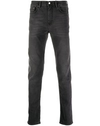 Мужские темно-серые зауженные джинсы от Acne Studios