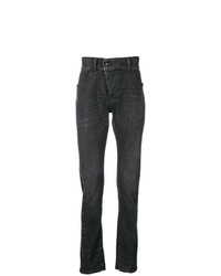 Мужские темно-серые зауженные джинсы от Andrea Ya'aqov