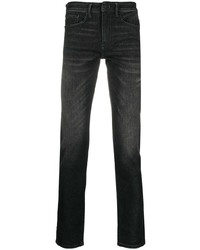 Мужские темно-серые зауженные джинсы от BOSS HUGO BOSS