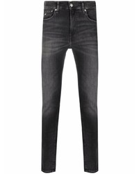 Мужские темно-серые зауженные джинсы от Calvin Klein Jeans