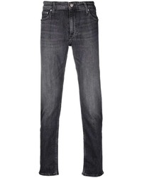 Мужские темно-серые зауженные джинсы от Calvin Klein