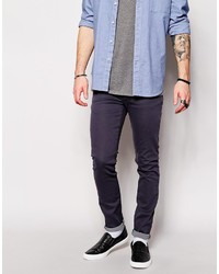 Мужские темно-серые зауженные джинсы от Cheap Monday