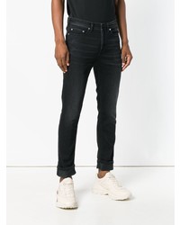 Мужские темно-серые зауженные джинсы от Neil Barrett