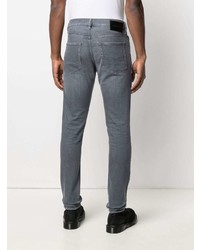 Мужские темно-серые зауженные джинсы от Diesel