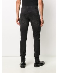Мужские темно-серые зауженные джинсы от Neil Barrett