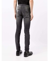 Мужские темно-серые зауженные джинсы от Dolce & Gabbana