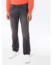 Мужские темно-серые зауженные джинсы от Paige