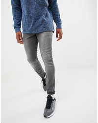 Мужские темно-серые зауженные джинсы от G Star