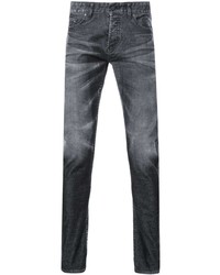 Мужские темно-серые зауженные джинсы от Hl Heddie Lovu