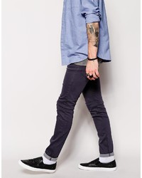 Мужские темно-серые зауженные джинсы от Cheap Monday