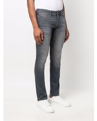 Мужские темно-серые зауженные джинсы от 7 For All Mankind