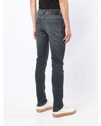 Мужские темно-серые зауженные джинсы от BOSS