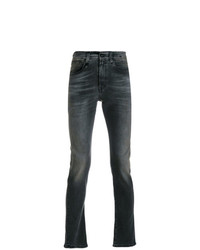 Мужские темно-серые зауженные джинсы от R13