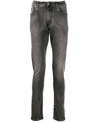 Мужские темно-серые зауженные джинсы от Represent