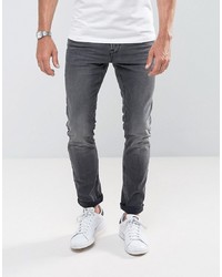 Мужские темно-серые зауженные джинсы от Tom Tailor
