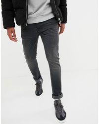 Мужские темно-серые зауженные джинсы от Voi Jeans