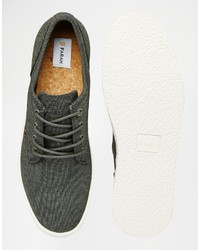 Мужские темно-серые кеды от Farah