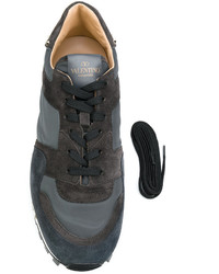 Мужские темно-серые кеды от Valentino