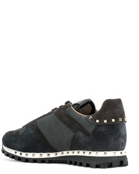 Мужские темно-серые кеды от Valentino