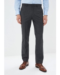 Мужские темно-серые классические брюки от Burton Menswear London