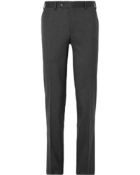 Мужские темно-серые классические брюки от Canali