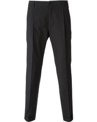 Мужские темно-серые классические брюки от Dolce & Gabbana