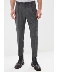 Мужские темно-серые классические брюки от Drykorn