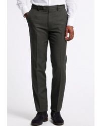 Мужские темно-серые классические брюки от Marks & Spencer