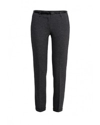 Женские темно-серые классические брюки от More&amp;More
