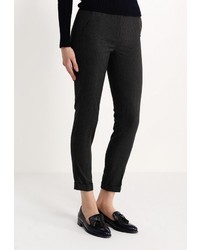 Женские темно-серые классические брюки от Motivi