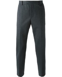 Мужские темно-серые классические брюки от MSGM