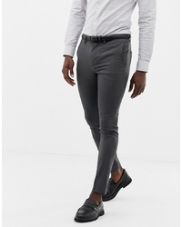 Мужские темно-серые классические брюки от ONLY & SONS