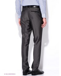 Мужские темно-серые классические брюки от Oodji