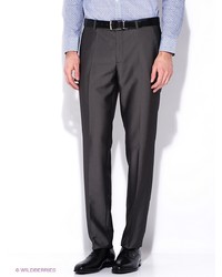 Мужские темно-серые классические брюки от Oodji