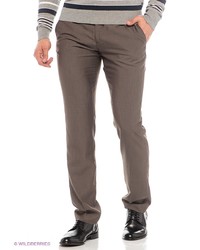 Мужские темно-серые классические брюки от Oodji